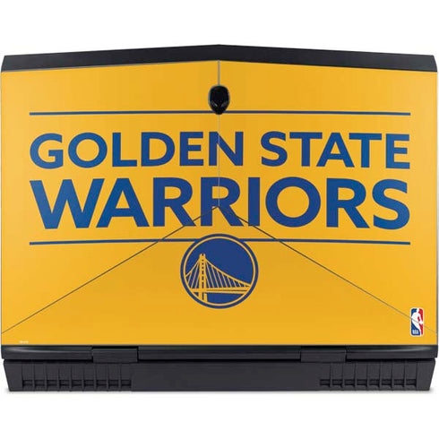 NBA Golden State Warriors Standard - Yellow Dell Alienware Skin